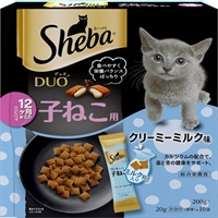 シーバ デュオ 200g シーバ Sheba マースジャパン(子ねこ用クリーミーミルク味)