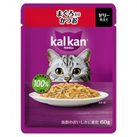 カルカン パウチ 60g kal kan マースジャパンリミテッド(まぐろ入りかつお)