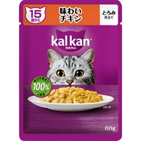 カルカン パウチ 15歳から ゼリー仕立て 60g kal kan マースジャパン