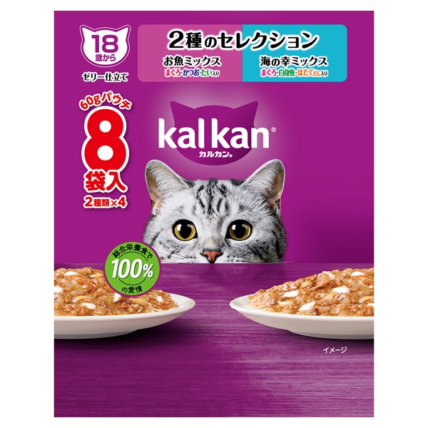 カルカン パウチ 11歳から ゼリー仕立て 60g kal kan マースジャパン