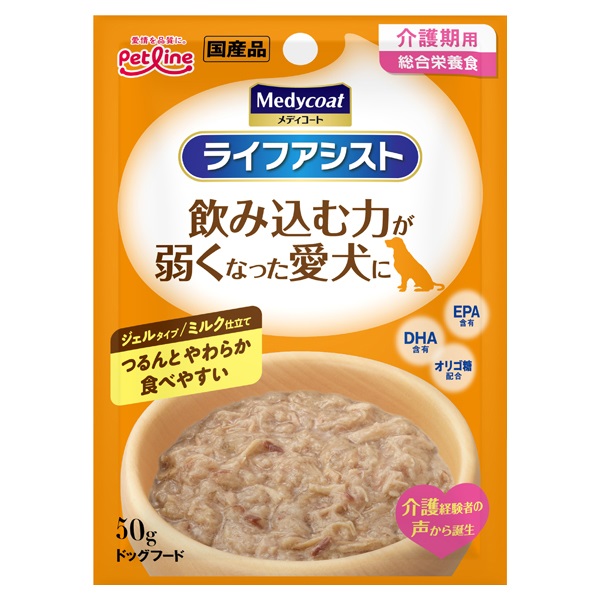 メディコート ライフアシスト ミルク仕立て 50g Medycoat ペットライン(ジェルタイプ)