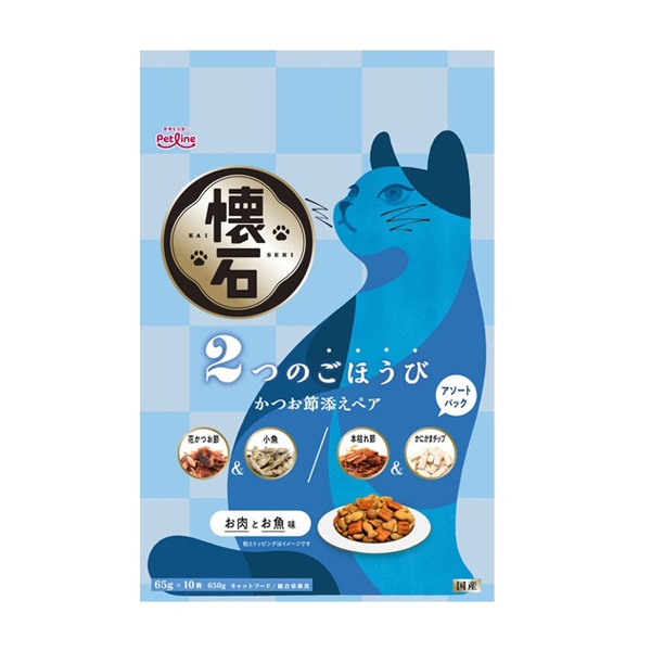 懐石 2つのごほうび 65g×10袋 懐石 ペットライン | イオンスタイル