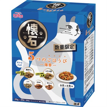 懐石 5つのごほうび 180g ペットライン(【限定】海香)