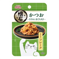 懐石 レトルト フレーク 40g ペットライン(かつお/ささみとまぐろ入り)