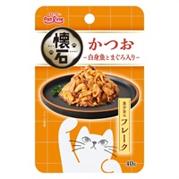 懐石 レトルト 魚介旨み 40g ペットライン(フレーク/かつお/白身魚とまぐろ入り)