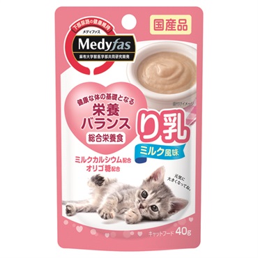 メディファス ウェット り乳 ミルク風味 40g Medyfas ペットライン