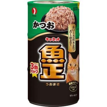 キャネット魚正 かつお 160g×3P キャネット ペットライン