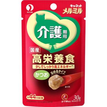 キャネット メルミル 介護期用 かつお 30g キャネット ペットライン