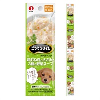 ごちそうタイム ポケットパック 100g ごちそうタイム ポケットパック ペットライン(鶏むね肉とささみ・3種の野菜スープ)