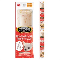 ごちそうタイム ポケットパック 100g ごちそうタイム ポケットパック ペットライン(鶏ペーストのテリーヌ風 野菜・サーモン入り)