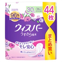 ウィスパー うすさら吸水 30cc 44枚 ウィスパー Whisper P&G(44枚)
