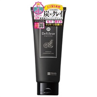 DETクリア ブライト&ピール 美容液クレンジングジェル 炭クレイ 180g 明色化粧品(180g)
