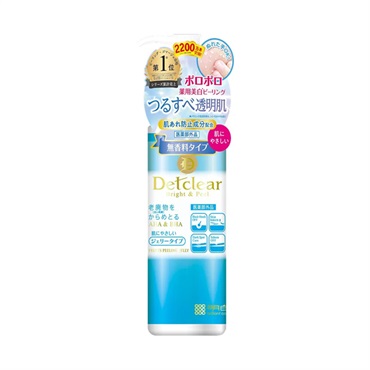 DETクリア ブライト＆ピール ピーリングジェリー 無香料タイプ 180ml