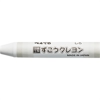 ぺんてる　クレヨン ずこうクレヨン 単色 パック入り(XPTCG‐T29/しろ)