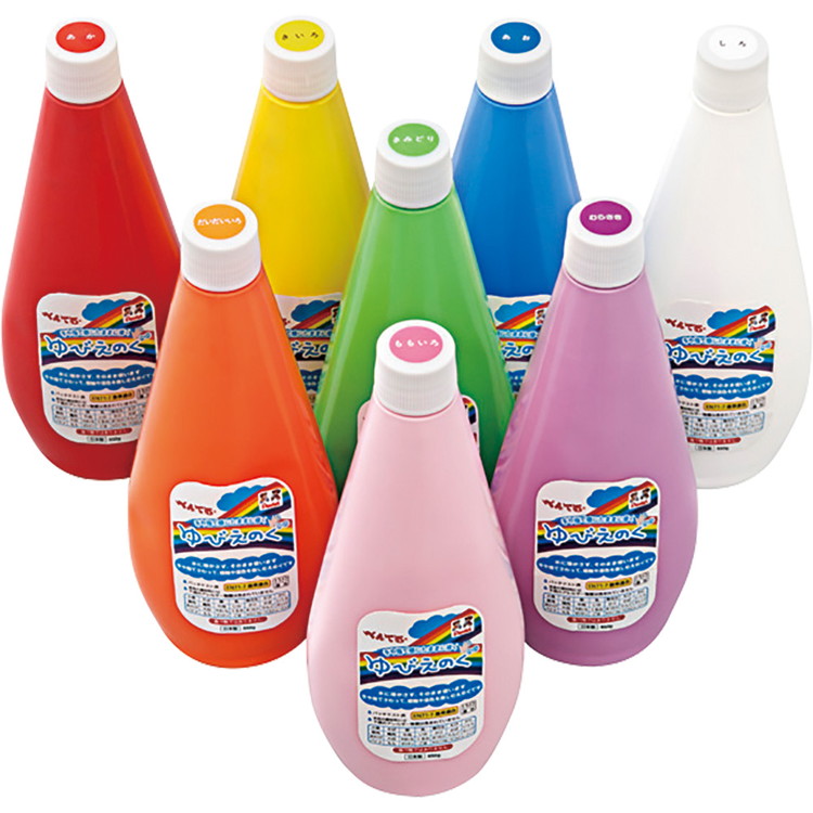 ぺんてる 絵の具 ゆびえのぐ 8色セット WHG-8 | イオンスタイル