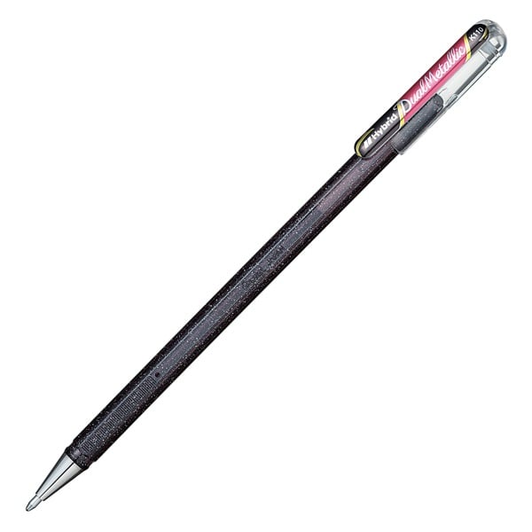 カラーボールペン Dual Metallic デュアルメタリック 1.0mm(ブラック+メタリックレッド)