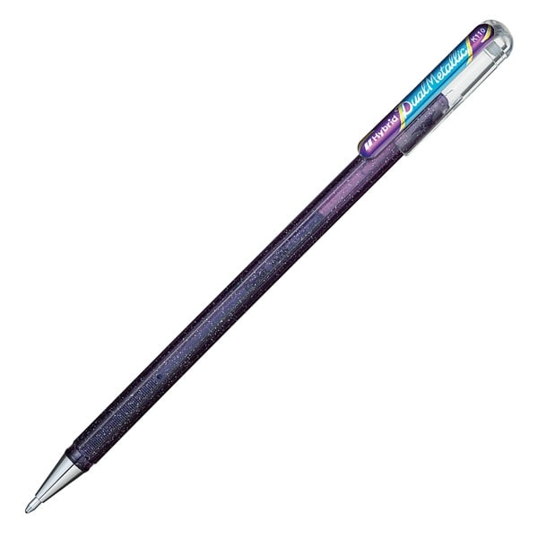 カラーボールペン Dual Metallic デュアルメタリック 1.0mm(バイオレット+メタリックブルー)