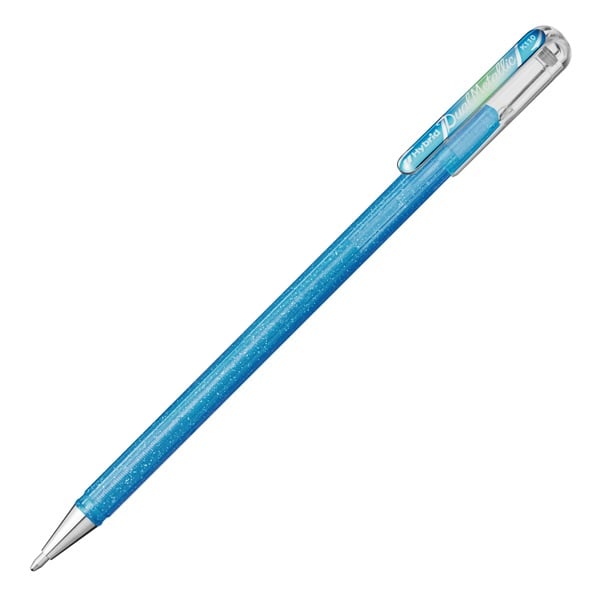 カラーボールペン Dual Metallic デュアルメタリック 1.0mm(ブルーグレー+メタリックブルー&シルバー)