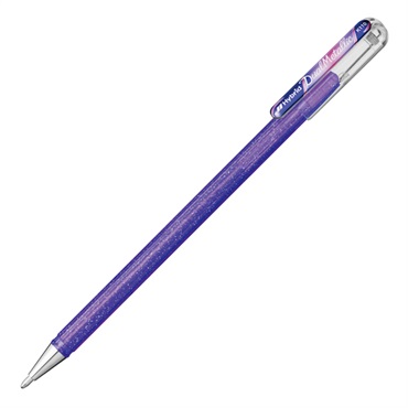 カラーボールペン Dual Metallic デュアルメタリック 1.0mm(ライトバイオレット+メタリックレッド&ブルー)