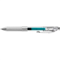 ぺんてる ゲルインキボールペン エナージェル インフリー 0.5(【終売】軸：クリア インク：ターコイズブルー)