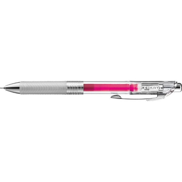 ぺんてる ゲルインキボールペン エナージェル インフリー 0.5(【終売】軸：クリア インク：ピンク)