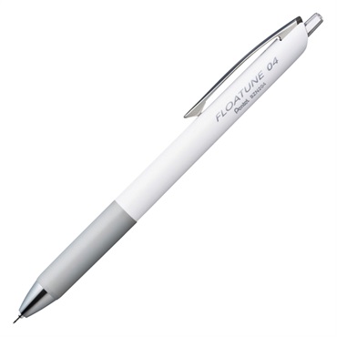 油性ボールペン FLOATUNE フローチューン 軸ホワイト(BZN204‐A/黒-0.4mm)