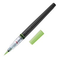 ぺんてる カラー筆ペン アートブラッシュ Neon Color Edition(蛍光グリーン)