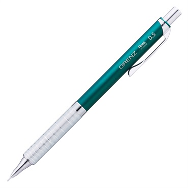 ぺんてる シャープペンシル オレンズ メタルグリップ ORENZ METAL GRIP(本体：ターコイズブルー-0.5mm)