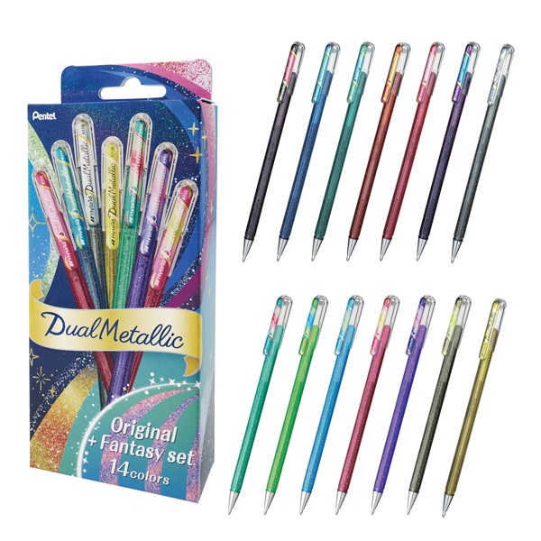 カラーボールペン Dual Metallic デュアルメタリック 1.0mm セット