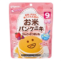 ピジョン お米のパンケーキ りんご＆さつまいも 9ヵ月頃～ ベビーフード おやつ(4902508006194)