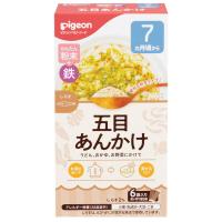 ピジョン かんたん粉末＋鉄 五目あんかけ 7ヵ月頃～ ベビーフード 離乳食(4902508008914)