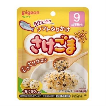 ピジョン ソフトふりかけ さけごま 9ヵ月頃～ ベビーフード 離乳食