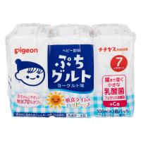 ピジョン ぷちグルト 100ml×3個パック 7ヶ月頃～ ベビー飲料(4902508134415)