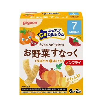 ピジョン 元気アップカルシウム お野菜すなっく かぼちゃ＋おいも 7