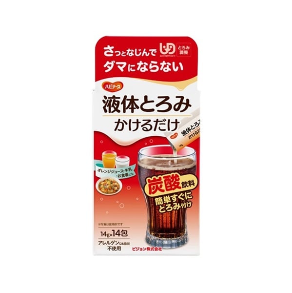 ハビナース 液体とろみ かけるだけ 14g×14包 ハピナース
