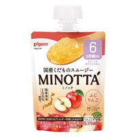 ピジョン くだものスムージー MINOTTA ミノッタ ふじりんご 6ヶ月頃～ベビーフード(4902508273480)
