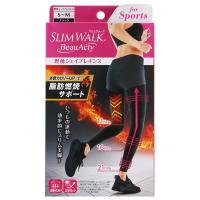 スリムウォーク Beau‐Acty 燃焼シェイプレギンス スリムウォーク SLIM WALK ピップ(S～M)