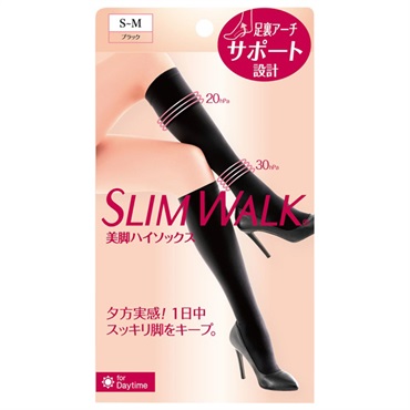 スリムウォーク 美脚ハイソックス SM スリムウォーク SLIM WALK ピップ