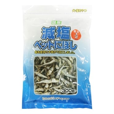 減塩 ペットにぼし 300g 藤沢商事