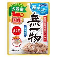 無一物パウチ 寒天ゼリータイプ まぐろ 120g 無一物 はごろもフーズ(120g)