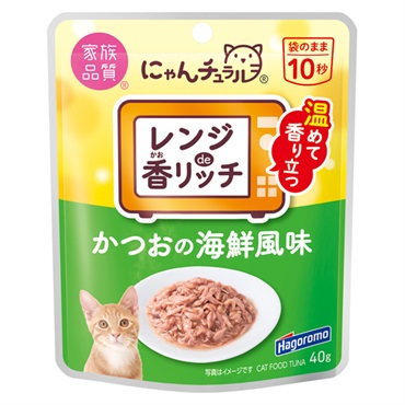 にゃんチュラル香リッチ かつおの海鮮風味 40g はごろもフーズ