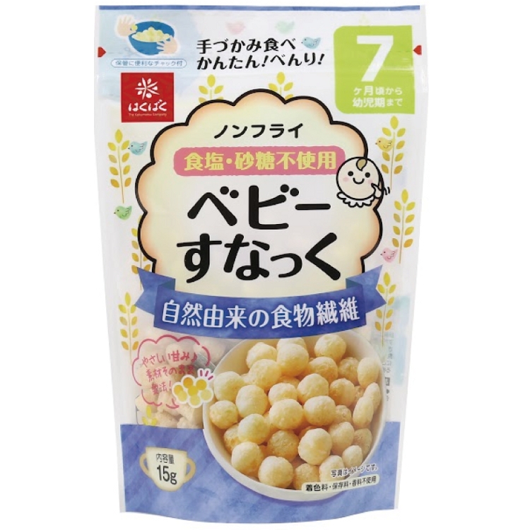 はくばく ベビーすなっく 7ヶ月頃～ ベビー おやつ(4902571459316)