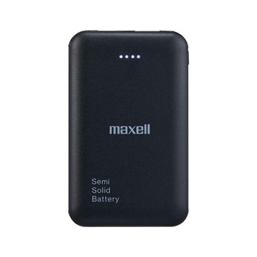 maxell　Ah半固体モバイルバッテリー　MPC-CSSB5000・MPC-CSSB10000