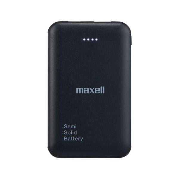 maxell　Ah半固体モバイルバッテリー　MPC-CSSB5000・MPC-CSSB10000(MPC-CSSB5000BK)