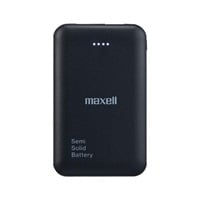maxell　Ah半固体モバイルバッテリー　MPC-CSSB5000・MPC-CSSB10000(MPC-CSSB5000BK)