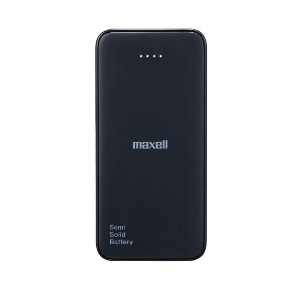 maxell　Ah半固体モバイルバッテリー　MPC-CSSB5000・MPC-CSSB10000(MPC-CSSB10000BK)