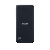 maxell　Ah半固体モバイルバッテリー　MPC-CSSB5000・MPC-CSSB10000(MPC-CSSB10000BK)