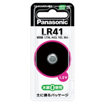 パナソニック アルカリボタン電池ＬＲ４１Ｐ 4902704240613