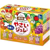 森永 フルーツでおいしい やさいジュレ 6個パック 1歳頃～ ベビー飲料(4902720147842)