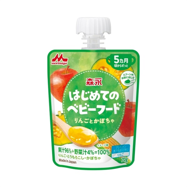 森永 はじめてのベビーフード ぶどうとりんご ゼリー飲料 5ヶ月頃